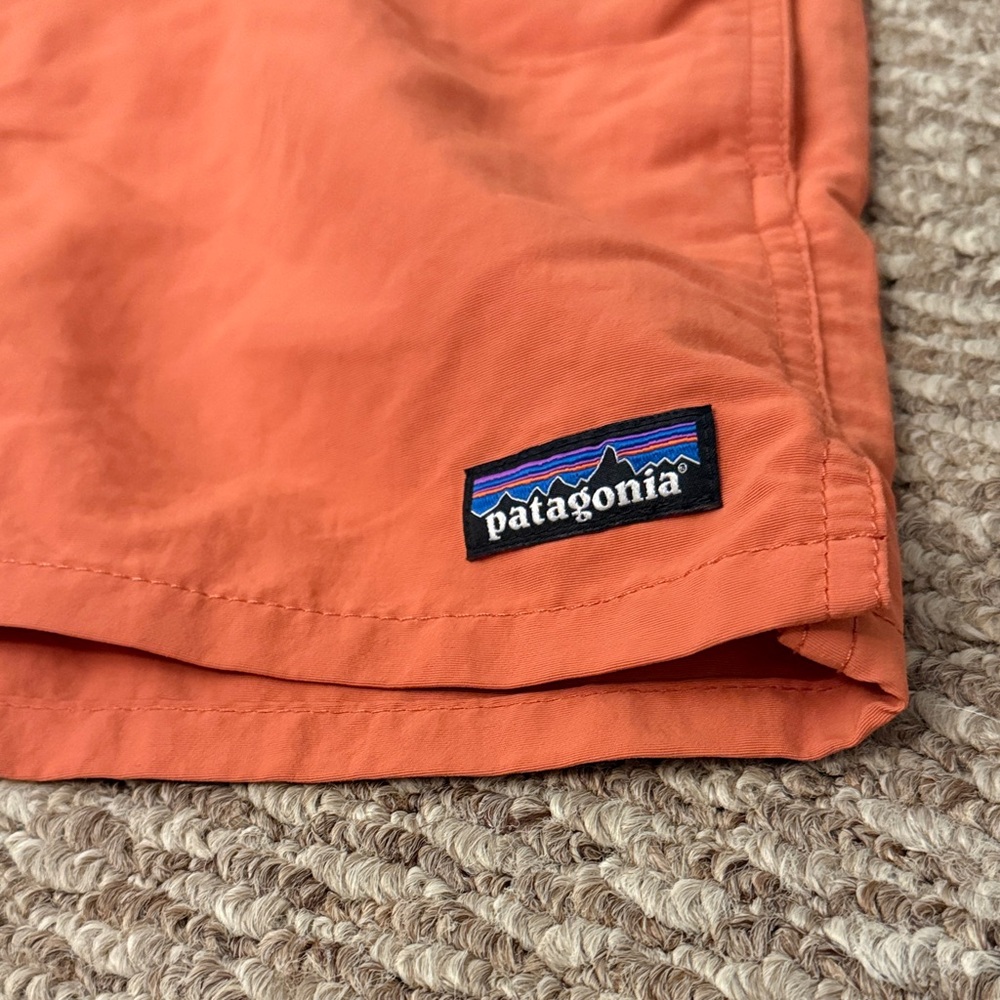 Patagonia Baggies - Women's Shorts - size large - Vibrant Orange - Picture 2 of 7